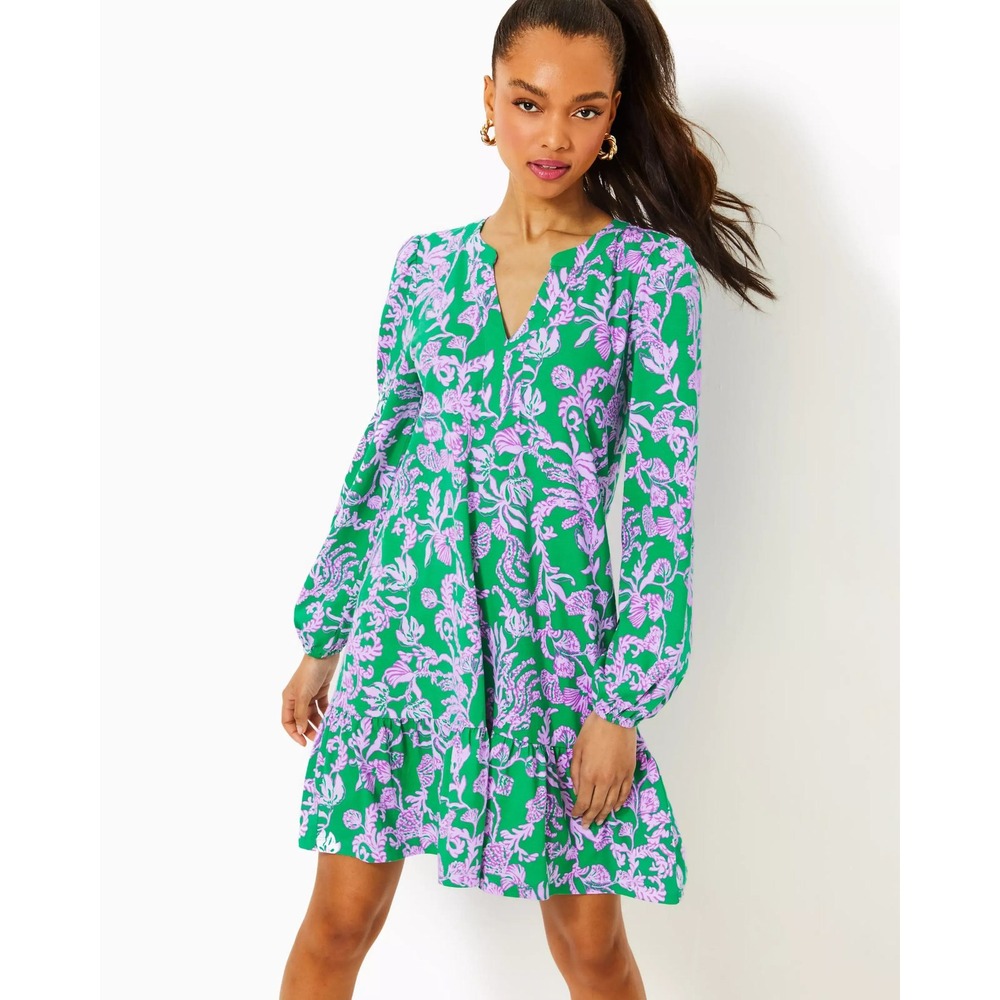 Lilly Pulitzer NWOT Alyssa Long Sleeve Dress - Size XS